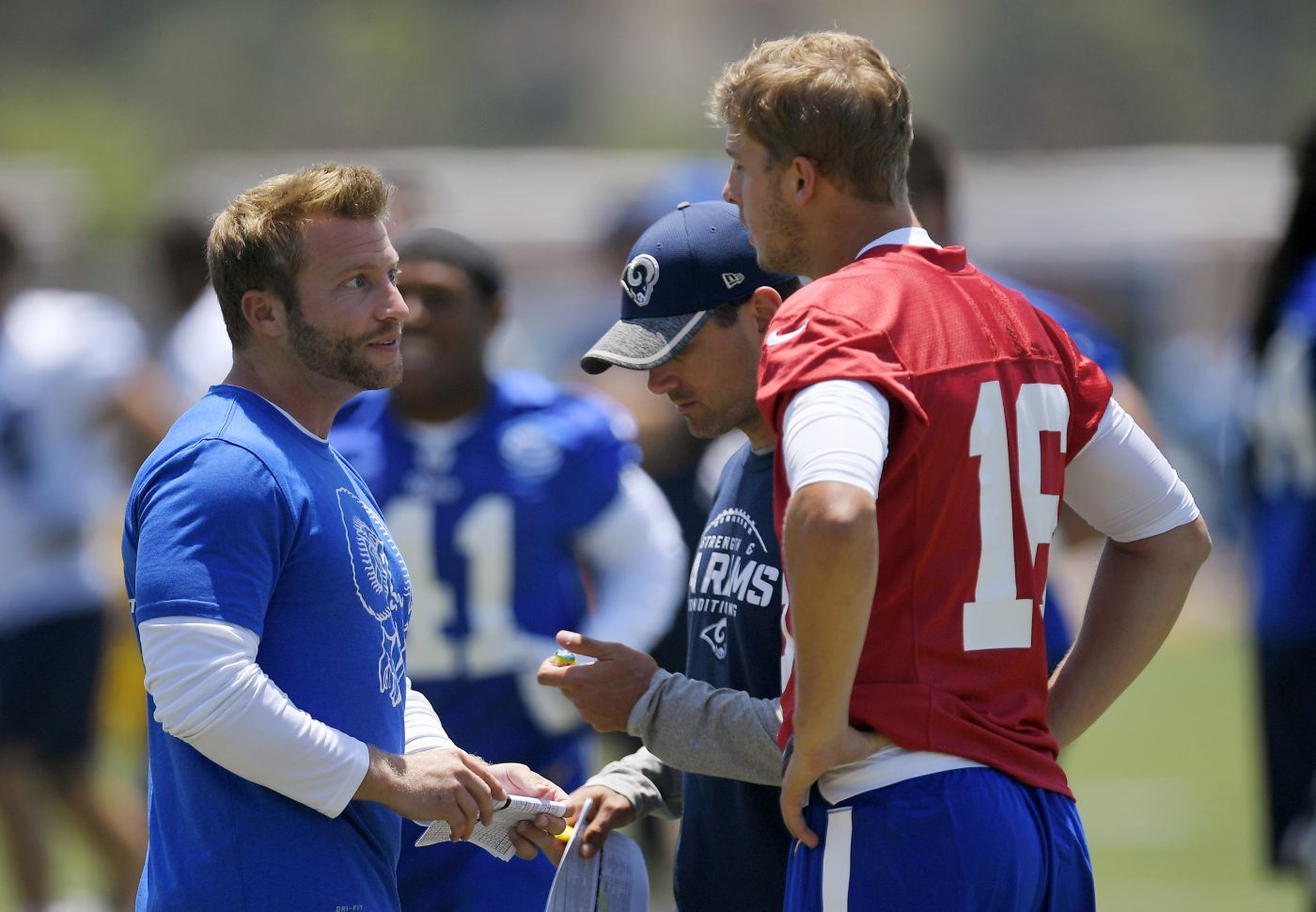 Packers LaFleur vs McVay Football